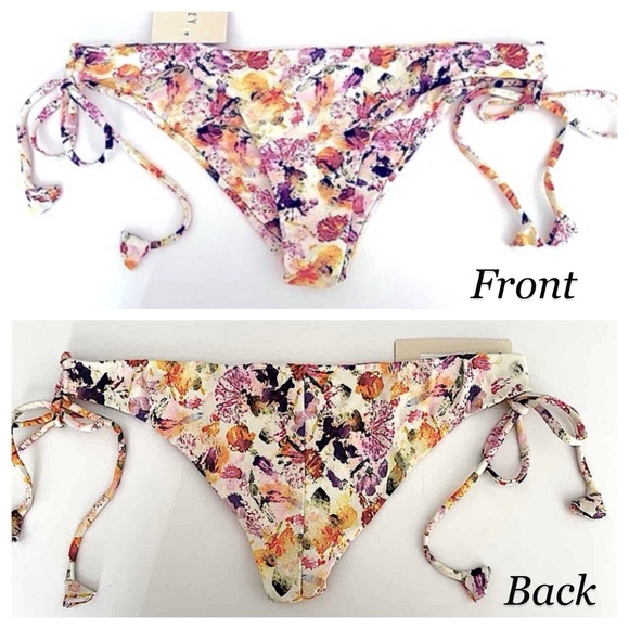 MARTHA REY Pasley Bikini Bottom in Mother Salvia - Picture 4 of 7